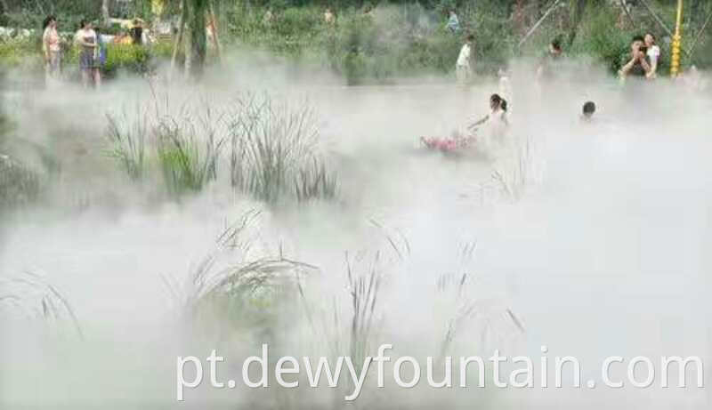 Equipamento de fonte de água ao ar livre neblina artificial Mist Decoration DW-84